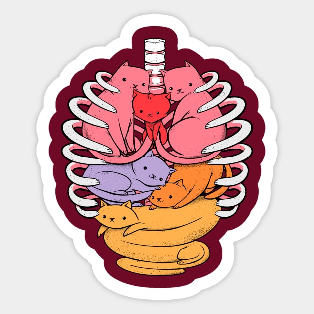 Anatomicat Sticker by Tobe_Fonseca